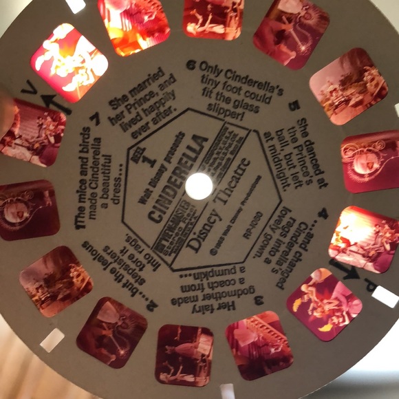 Rare Vintage Cinderella Disney View Master Reel 1969 - Picture 6 of 7